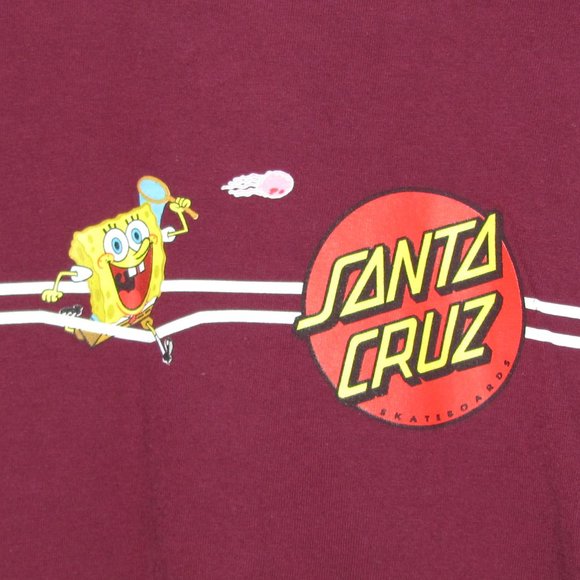 Santa Cruz Skateboards Shirts Spongebob Squarepants Santa Cruz Skateboards Shirt Poshmark